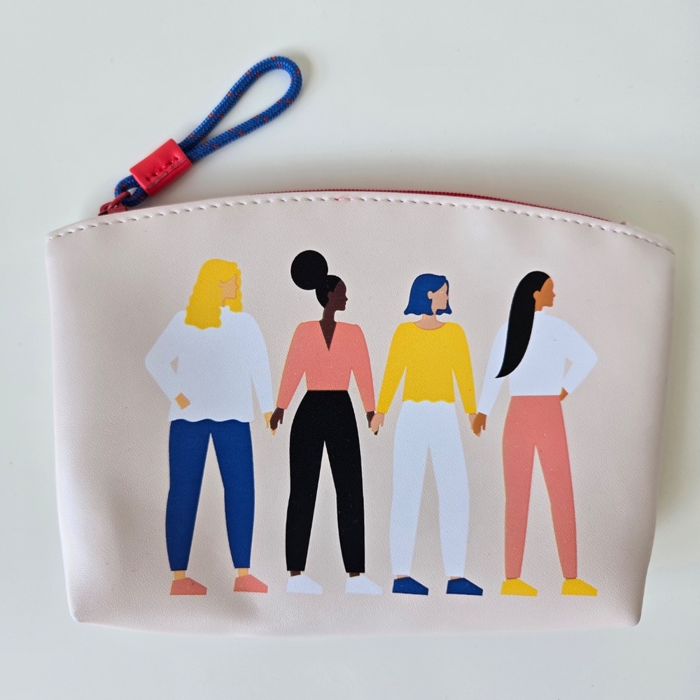 🌺 ipsy Multicolor Women Illustration Pouch - Picture 8 of 8